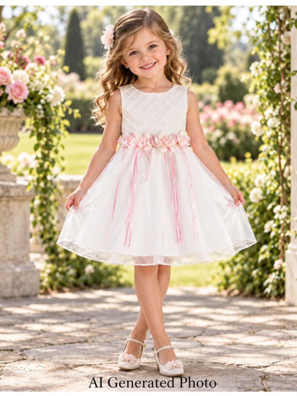 Rare Editions Dress Size 4T/4